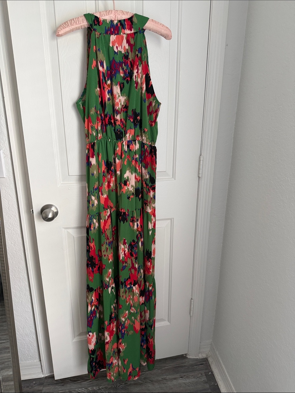 Floral sleeveless dress